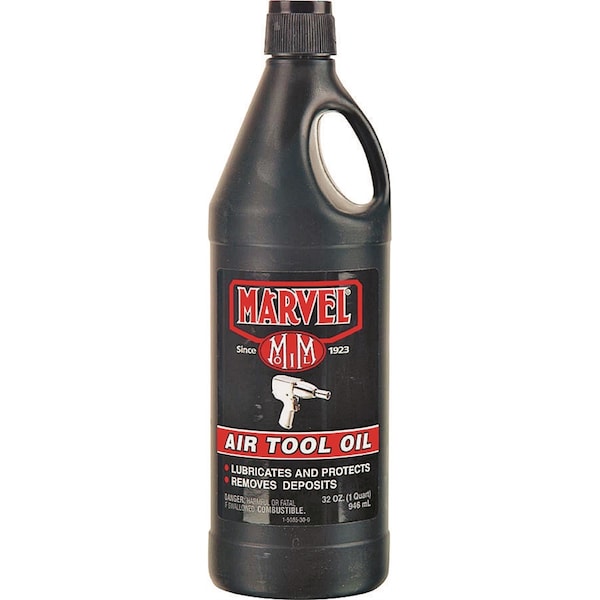 Turtle Wax Marvel Air Tool Oil w/ Spout (1-Quart) MM85RCAN